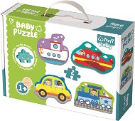 Jigsaw Trefl Baby puzzle Transport 4x2 pieces - Puzzle