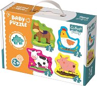 Trefl Baby Puzzle Animals on the Farm 4-in-1 (3, 4, 5, 6 pieces) - Jigsaw