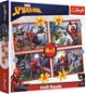 Trefl Puzzle Heroic Spiderman 4in1 (35,48,54,70 pieces) - Jigsaw