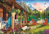 Trefl Puzzle Cottage in the mountains 500 pieces - Jigsaw