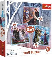 Trefl Puzzle Ice Kingdom 2: The Magic Story 3in1 (20,36,50 pieces) - Jigsaw