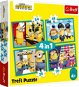 Trefl Puzzle Mimons 4in1 (35,48,54,70 pieces) - Jigsaw