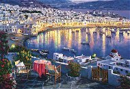 Trefl Puzzle Mykonos at dusk, Greece 1500 pieces - Jigsaw