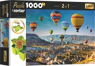 Trefl Puzzle with sorter 2in1 Balloons over Cappadocia 1000 pieces - Jigsaw