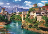 Trefl Puzzle Starý most v Mostaru 500 dílků - Puzzle