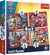 Trefl Puzzle Tlapková patrola in the city 4in1 (35,48,54,70 pieces) - Jigsaw