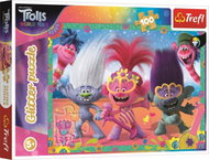 Trefl Glitter Trolls Puzzle 100 pieces - Jigsaw Puzzle