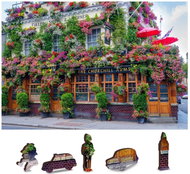 Wooden City Wooden Puzzle London Pub 2-in-1, 150 pieces Eco - Jigsaw Puzzle