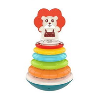 Huanger Folding Rings Lion Cub - Sort and Stack Tower