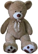 Sitting Grey Bear - 105cm with Legs - Soft Toy