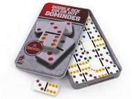 Dominoes in Metal Case, 19x11x2cm - Domino