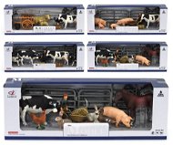 Realistic Farm with Figures and Animals, 43,5x10x14,5cm - Figure Accessories