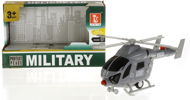 Battery operated helicopter, light, sound; 20x10x7cm - Helicopter