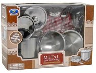 Set of Metal Utensils, 31x21,5x11cm - Toy Kitchen Utensils