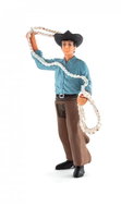 Mojo - Cowboy with Laso - Figure
