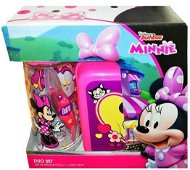Disney Minnie Mouse Snack Set, Bottle and Lunch Box - Snack Box