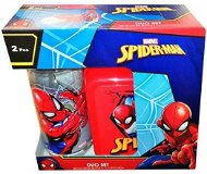 Disney Spider-Man Snack-Set - Flasche und Brotdose - Snack-Box
