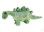 Plyšový chodící Stegosaurus se zvukem - zelený 40 x 18 cm - Plyšák