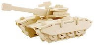 Robotime Dřevěné 3D puzzle - Tank - 3D puzzle