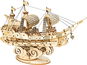 Robotime Dřevěné 3D puzzle řezané laserem - Plachetnice - 3D puzzle