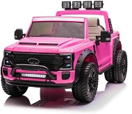 Elektrické autíčko Ford Super Duty 24V, ružové - Dětské elektrické auto