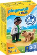 Playmobil 70407 Tierarzt mit Hund - Figuren