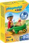 Playmobil 70409 Construction Worker with Wheel - Figures