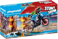 Playmobil 70553 Stuntshow - Motorrad mit Feuerwand - Bausatz