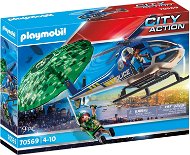 Playmobil 70569 Rendőrségi helikopter: Ejtőernyős-üldözés - Építőjáték