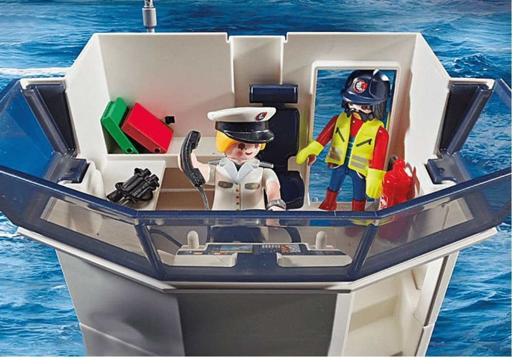 Playmobil cheap police boat