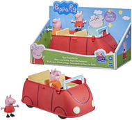 Set figurek a příslušenství Prasátko Peppa Rodinné červené auto - Set figurek a příslušenství