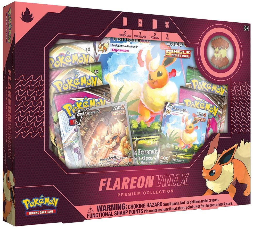 Pokemon Eeveelution VMAX Premium Collection Set of 3 Vaporeon Flareon shops Jolteon