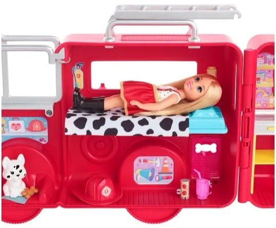 Barbie best sale fire truck