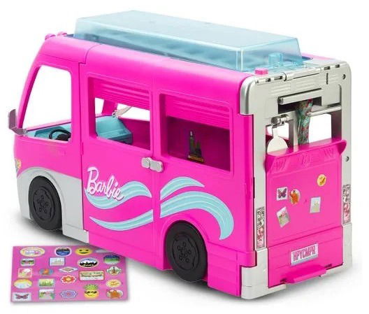 Giant discount barbie camper