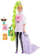 Barbie Extra – Neónovo-zelené vlasy - Bábika