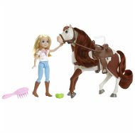 Szilaj baba lóval - Abigail és Bumeráng - Játékbaba