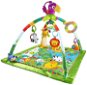 Hrací deka Fisher-Price Luxusní Hrací Dečka Rainforest s hrazdičkou - Hrací deka