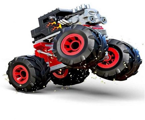 Hot Wheels - Monster Trucks Bone Shaker Télécommandé