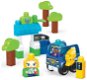 Mega Bloks Green City Bus Charge And Go - Building Set