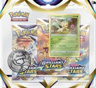 Pokémon TCG: SWSH09 Brilliant Stars - 3 Blister Booster - Kartenspiel
