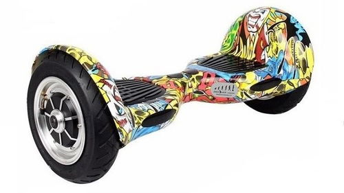 Kolonožka Cross Graffiti Yellow - Hoverboard - Hlavní obrázek