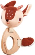 Lilliputiens - Wooden Teether with Tattle - Stela the Deer - Baby Teether