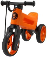 Teddies Odrážedlo FUNNY WHEELS Rider SuperSport oranž. 2v1+popruh - Odrážedlo