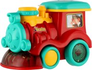 Locomotive/Train with Bubble Blower Plastic 18cm Battery-operated with Sound and Light in Box 19x13x - Train