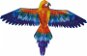 Drak - červený papoušek - Létající drak
