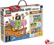 Montessori kolekcia vzdelávacích hier piráti - Stolová hra