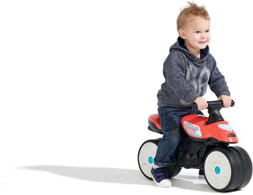 FALK Porteur enfant Baby Moto Bud Racing 1 à 3 ans - Falk pas cher 
