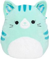 Squishmallows Modrozelená mačka – Corinna - Plyšová hračka