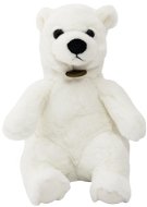 Teddiex Medveď sediaci polárny plyš - Plyšová hračka