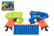 Teddies Pistole für Schaumstoffkugeln 2 Stück + 12 Stück Kugeln - Spielzeugpistole